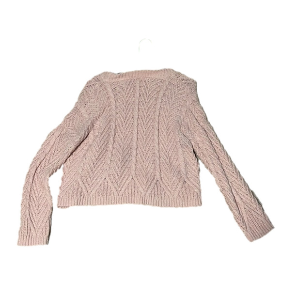 L.A. Hearts pink size small v neck sweater - Picture 2 of 3